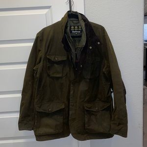 Mens Barbour wax jacket